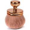 NQEUEPN Grande Pennello Autoabbronzante Ovale per Corpo con Testina Larga per Protezione Solare, Trucco Gambe, Braccia, Viso e Corpo (Oro Rosa)