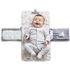 Baby Polar Gear Polar Gear - Fasciatoio portatile da viaggio e tasche alate | Impermeabile, pieghevole, imbottita, tasca in rete, facile da pulire, leggera, adatta ai viaggi, 0-3 anni