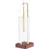ZONSUSE Porta Bastoncini di Incenso con Raccogli Cenere, Bruciatore Incenso Invertito, Supporto per Bastoncini di Incenso, Anti-cenere Volante, Smontaggio, per Yoga Meditazione Arredamento (Quadrata)
