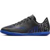 NIKE DJ5955-040 JR Mercurial Vapor 15 Club Black/Chrome-Hyper Royal Uomo, Black/Chrome-Hyper Royal EU 35.5