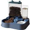 Generico Alimentatore automatico per gatti, mangiatoia per gatti e distributore d'acqua | Mangiatoia per animali domestici antiribaltamento - Ciotola per cibo per cani, cioto