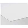 Plastik2 Pannello in forex 21x30 cm 4PEZZI, colore bianco spessore 3mm A4(21X30)