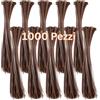 Gocableties - Fascette per Cavi in Nylon 300 mm x 4,8 mm 1000 Pezzi marroni | Fascette in nylon resistenti e autobloccanti - Multiuso, per casa, ufficio, garage e fai da te