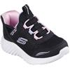 Skechers Bounder Simple Cute Slip-Ins, Scarpe da Ginnastica Bambina, Black, 23 EU