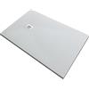 SOLIDSTONE Piatto doccia in marmoresina tutto pieno H 2,8cm Bianco (90x100)