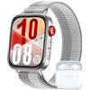 HUAWEI WATCH FIT 4 Smartwatch, + Freebuds SE2 Bianco, 100 Modalità di Allenamento, Ultra-sottile, Fitness Tracker, iOS & Android, Cassa in Alluminio, fino a 10 Giorni, AMOLED, GPS, 30 mesi di Garanzia
