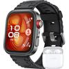 HUAWEI WATCH FIT4 Pro Smartwatch, + Freebuds SE 2 Bianco, Ultra-sottile, 1.82 Schermo in Zaffiro & Lunetta in Lega di Titanio, Fitness Tracker, con App ECG, fino a 10 Giorni, GPS, 30 mesi di Garanzia