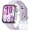 HUAWEI WATCH FIT 4 Smartwatch, + Freebuds SE2 Bianco, 100 Modalità di Allenamento, Ultra-sottile, Fitness Tracker, iOS & Android, Cassa in Alluminio, fino a 10 Giorni, AMOLED, GPS, 30 mesi di Garanzia