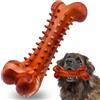 Autoau Giochi per Cani Indistruttibile, Osso per Cane da Masticare Giochi Cane in Gomma Durevole per Pulizia dei Denti Giochi Interattivi per Cani per Aggressivi di Piccoli Medio Grande