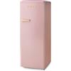 DOMO Frigorifero Doppia Porta Retro' Vintage DO91708R Rosa144 cm CL. D