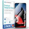 smartect Vetro Temperato [3 Pezzi, Clear] compatibile con Motorola ThinkPhone, Pellicola Protettiva HD Anti Graffio, Senza Bolle, Durezza 9H, 0.3mm Ultra Trasparente, Ultra Resistente