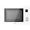 Cecotec Forno a Microonde Encastable di 21 litri con Grill Grondheat 2090 Touch White integrato. 1200 W, digitale, tattile, 8 funzioni, timer, interni con rivestimento in ceramica, bianco