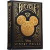 Bicycle Carte da Poker - Bicycle Black and Gold Disney Mickey Mouse