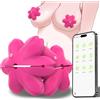 Yun Xin Toys Morsetti per capezzoli BDSMS, telecomando, massaggiatori al seno, stimolatori del seno, giocattolo sessuale con 9 modalità di vibrazione, clip per capezzoli, giocattolo sessuale per donne e coppie