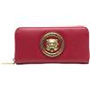 Just Cavalli Portafoglio Con Zip Da Donna Marchio Just Cavalli, Modello 75RA5PA1ZS796, Realizzato In Pelle Sintetica. Rosso