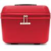 R Roncato Trolley FIBRA, espandibile (ROSSO, BEAUTY CASE)