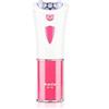 haoyehome Epilatore per donne, viso, braccia, gambe, bikini, luce LED, rosa, resistente all'acqua, include spazzola per la pulizia, cappuccio protettivo per rimuovere i capelli mossi, portatile