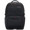 Tucano - Sfido zaino Gaming multitasking per PC laptop da 18.4, imbottito con Porta USB e Rain Cover, Nero