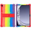 FKQLH Custodia Silicone Morbido Custodia Protettiva per Bambini Supporto Cover per Samsung Galaxy Tab A9+ 11'' 2023 Model (SM-X210/X216/X218), Colorato
