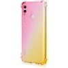 HUANGTAOLI Cover per Huawei P Smart 2019, Custodia in Morbida Silicone Protettiva Bumper Colorato Cover per Huawei P Smart 2019