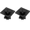 DIioee 211586 2.0 Tweeter Nero Minimalista, 150W, 85mm, Cavo, Garanzia del produttore standard