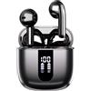 JBES Cuffie Bluetooth, Auricolari Bluetooth 5.4 In Ear Stereo con 4 Microfono ENC, 60 Ore Cuffiette Wireless Cancellazione Rumore, IP5 Auricolare per iPhone e Androide, Earbuds Usb C Sportive per PC TV