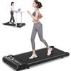 Dskeuzeew Tapis Roulant Elettrico Pieghevole Salvaspazio, Velocità Regolabile 1-8Km/H, Walking Pad 2.5HP, Nessuna installazione richiesta, Salvaspazio, Telecomando (Nero notte)