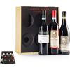 Zeus Party Cassetta Portabottiglie a Cantinetta -SANTA SOFIA- Valpolicella Classico + Ripasso Superiore 2019 + Amarone 2018