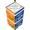 Equilibra Kit Tisane Energia & Relax Cofanetto Infusi 100% Ingredienti Naturali con Camomilla Melissa Passiflora per Contrastare la Stanchezza e Favorire il Rilassamento - 20 Filtri