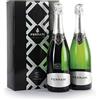 Ferrari fratelli lunelli spa Duetto Trentodoc Maximum Brut Ferrari 2 bottiglie spumante doc