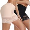 Joyshaper Sottovesti a Pantalone Donna Pantaloncini Sottogonna Intimo Vita Alta Mutande sotto Vestito Sottogonna Anti-sfregamento Abiti Slip Shorts