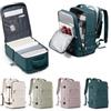 WEPLAN Zaino Ryanair 40x20x25 Zaino da Viaggio Aereo Bagaglio a Mano Borse da Cabina Zaini Casual Travel Backpack Zaini Viaggio Donna Uomo con Scomparto per Scarpe Lavoro Porta PC,Blu Pavone