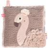 Fehn Kirschkernkissen Flamingo - Kuschelkissen mit entnehmbarem Wärme-/ Kältesäckchen für Babys und Kleinkinder