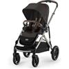 CYBEX Passeggino Gold GAZELLE S, dalla nascita a circa 4 anni, max. 22 kg (modalità singola) / 2x 22 kg (modalità duo), sistema all-in-1 con 20+ configurazioni, marrone cioccolato