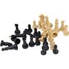 Generic 32 Pezzi Scacchi, Pezzi Scacchi, Figure di Pedine Scacchi per Scacchi