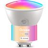 Govee Lampadine WiFi Intelligente GU10, Lampadina LED Smart RGBWW WiFi e Bluetooth, Compatibile con Alexa e Google Assistant, 400LM Dimmerabile 16 Milioni di Colori Sincronizzazione Musicale, 1 Pezzo