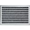 TINMAGI Zerbino in Alluminio per Porte d'ingresso 50x80 cm, Zerbino da Esterno Raschia Scarpe Tappetino Antiscivolo, Tappeto Antipioggia