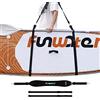 FunWater Cinghia per trasporto della tavola da paddle SUP Imbracatura Supporto per spalla multiuso regolabile Rafforza il sistema di fibbie per accessori per tavola da paddle, tavola da surf, SUP