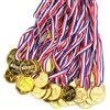 Gosknor 30 Pezzi Medaglie d'oro per Bambini, Medaglie d'oro in Plastica per Premi Vincitori Premi per Giochi Sportivi Regalo per Feste