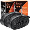 YunSCM 2PCS 45/62-622 ispessimento 28/29 pollice Camera d'aria 28/29x1.75/1.95/2.10/2.25/2.40 FV33mm Valve Compatibile Ispessimento bike Camere d'aria 28/29x1.75 28/29x1.95 28/29x2.25 28/29x2.40