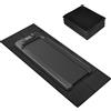 MAXVINI Tappetino per Tapis Roulant, 160 x 76 cm, Tappetino Palestra Spessore 6 mm, Pieghevole, per Tappeti, Pavimenti in Legno, Compatibile con Tappetino da Passeggio, Cyclette, Ellittica