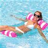 GUBOOM Amaca Galleggiante, GUBOOM Amaca Gonfiabile 4 in 1 Galleggiante Sdraio Galleggiante Acqua Amaca Estate di Nuoto Gonfiabile Galleggiante Sedia a Sdraio per Adulti e Bambini (Rosso)