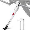 Favuit Cavalletto per bicicletta da 24 - 28 pollici, regolabile in altezza, supporto per bicicletta, universale, con piedini in gomma antiscivolo per mountain bike, e-bike, bici da corsa