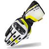 SHIMA STR-2 GLOVES FLUO, Guanti lunghi in pelle Touchscreen in moto per uomo (Fluo, 3XL)