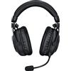 LOGITECH Pro2 X HS + Stand CUFFIE PC, NERO