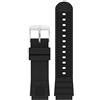 Luminox Cinturino da uomo in caucciù FPX.2201.20Q.1.K, Nero, 22 Millimeter, cinghia
