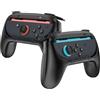ProCase 2 Set di Controller Compatibili Nintendo Switch 2 2025, Comfort Controller -Nero