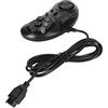 PUSOKEI Controller Gamepad USB a 6 Pulsanti, Pad Controller di Gioco Ergonomico a 9 Pin 16Bit, Mini Pad Controller USB Palmare per Macchina da Gioco