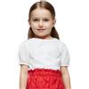 Mayoral Maglia T Shirt Maglie Bimba 03085 3085 Cotone 69 Bianco Original PE 2024 Taglia 7 Anni Colore Bianco