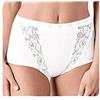 Sloggi Slip in Cotone Pizzo Maxi Chic Bipack Bianco